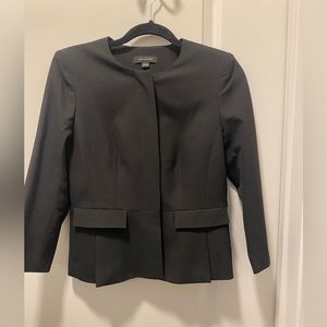 Black Ann Taylor suit jacket size 0